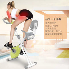 全新磁控摺疊室內動感單車:享受有氧運動,輕鬆打造健康身材