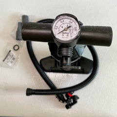 新款多功能mini手動打氣泵可折疊手動泵雙向充氣「免運費」