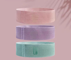 瑜伽彈力帶練臀健身阻力帶普拉提美臀帶翹臀圈針織帶磅數拉伸訓練