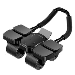 健腹輪4輪肘撐健腹自動回彈APP互聯體育健身器材 健腹輪