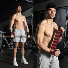 護腕健身纏繞繃帶可調綁帶手腕手臂防扭傷男女力量訓練舉重硬拉