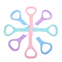 彈力帶8字拉力器瑜伽輔助家用健身器材男女開肩美背拉力器 彈力繩