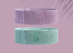 瑜伽彈力帶練臀健身阻力帶普拉提美臀帶翹臀圈針織帶磅數拉伸訓練