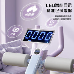 懶人必備!折疊式靜音卷腹機,打造完美腰線,雕塑健康腹肌,家用瘦身利器