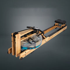 實木健身雙軌水阻划船機,家用有氧運動智能划船器 - Gustbay fitness Others