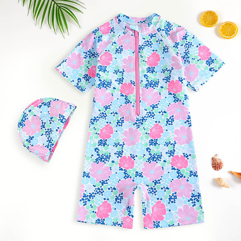 兒童泳衣女童 小公主寶寶游泳衣 2021新款連體泳裝 - Gustbay Swim Others