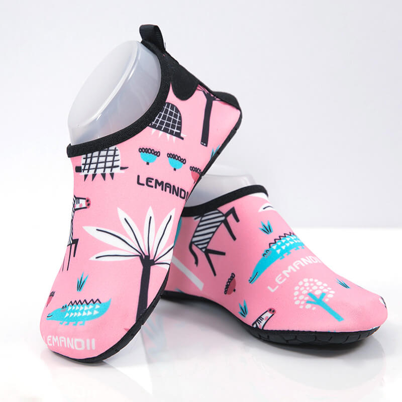 男女兒童沙灘戶外柔軟浮潛鞋加厚舒適泳鞋 - Gustbay Swim Others