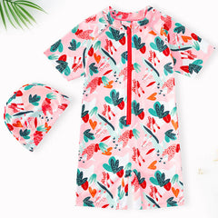 兒童泳衣女童 小公主寶寶游泳衣 2021新款連體泳裝 - Gustbay Swim Others