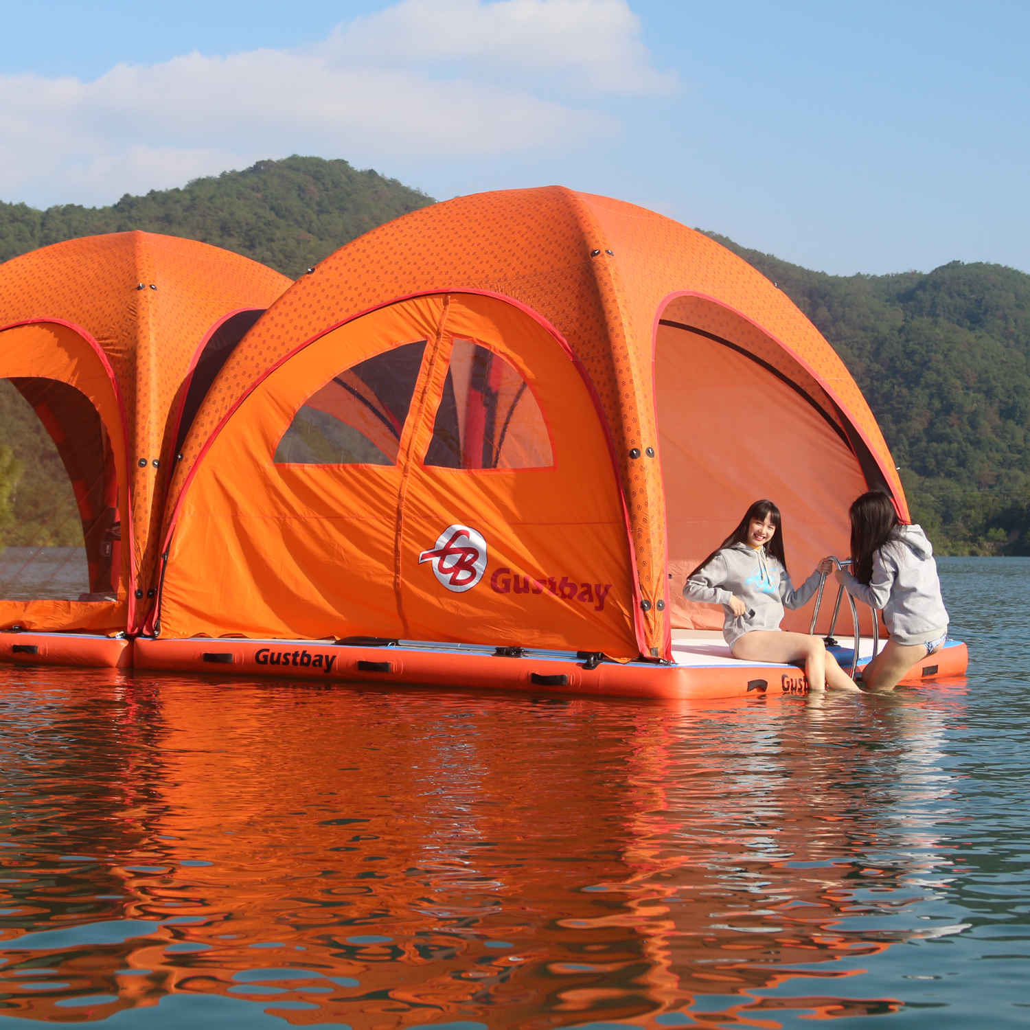 大型活動充氣帳篷,宴會帳篷,遮陽帳篷,水上帳篷 - Gustbay Tent Gustbay