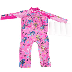 新款兒童連體泳衣女童可愛男童泳裝防曬浮力游泳衣 - Gustbay Swim Others