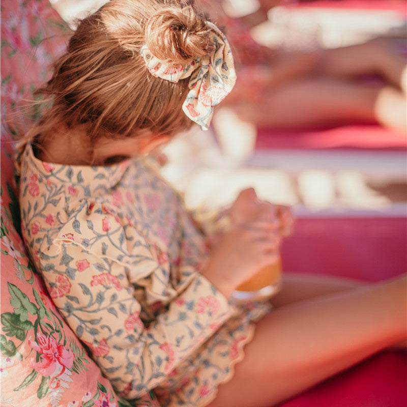 新款女童分體泳裝, 比基尼女童寶寶長袖防曬泳衣套裝兒童, 暑假游泳衣 - Gustbay Swim Others