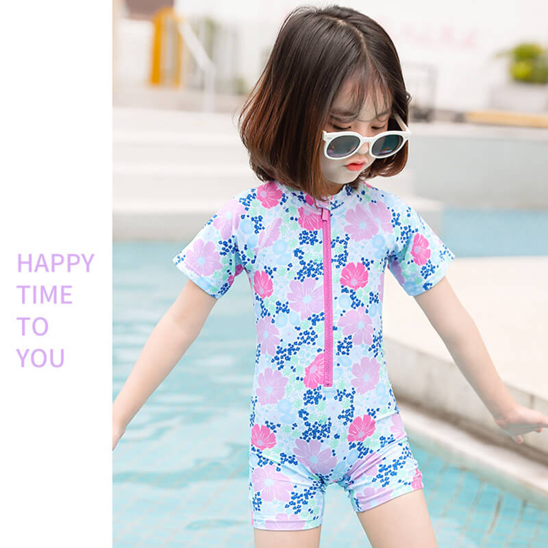 兒童泳衣女童 小公主寶寶游泳衣 2021新款連體泳裝 - Gustbay Swim Others