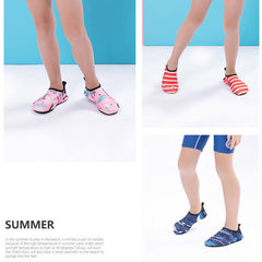 男女兒童沙灘戶外柔軟浮潛鞋加厚舒適泳鞋 - Gustbay Swim Others