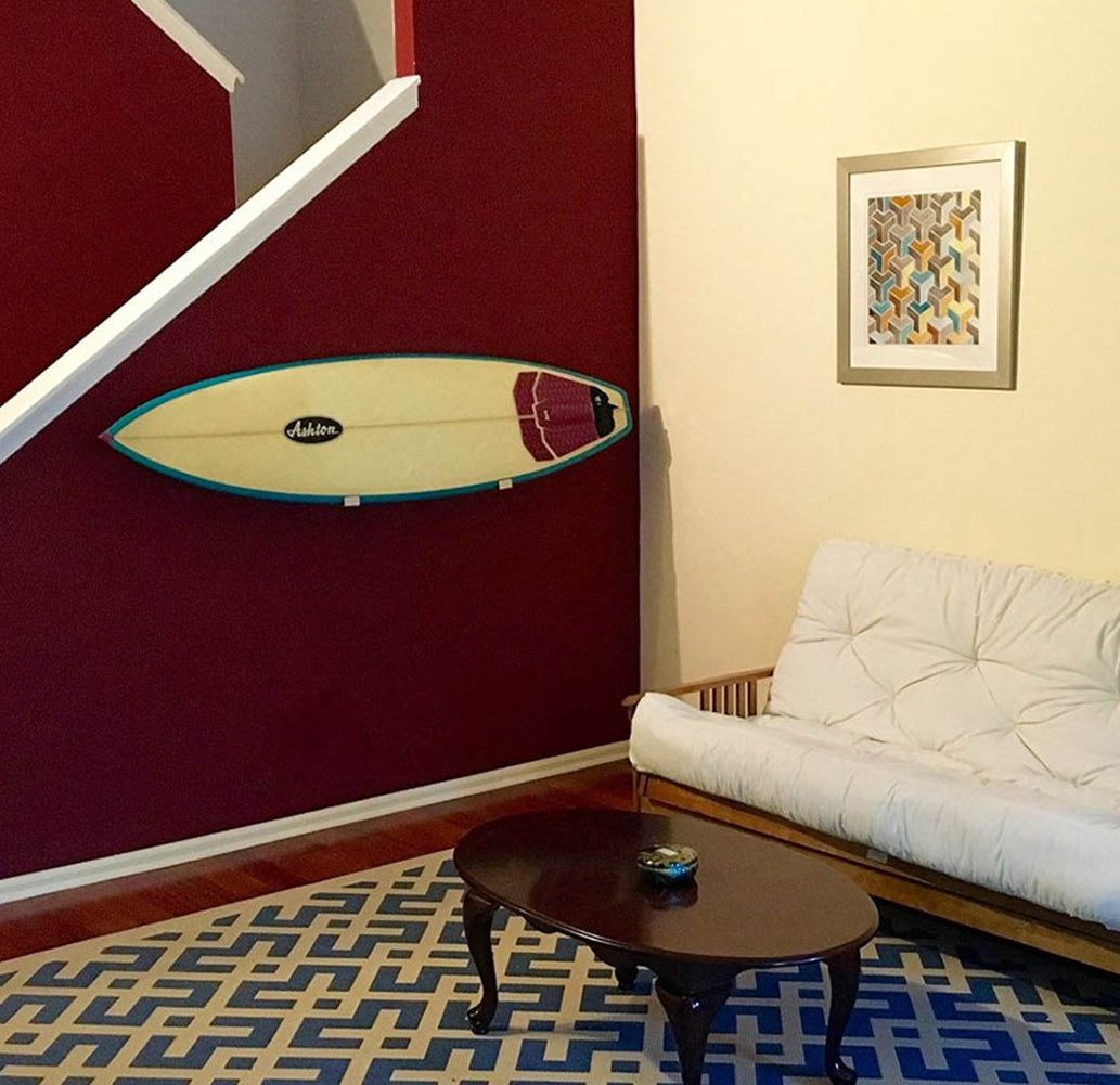 風帆板/衝浪板/滑板/滑雪板長板短板壁掛式收納存放支架 - Gustbay Windsurfing Accessories Gustbay