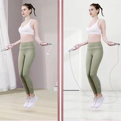 高效燃脂組合裝備智能跳繩+健身弹力棒塑身減肥健身爆汗(免運費) - Gustbay fitness Others