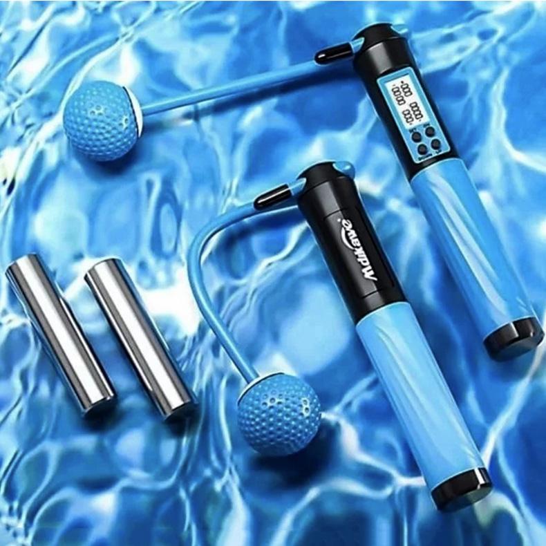 高效燃脂組合裝備智能跳繩+健身弹力棒塑身減肥健身爆汗(免運費) - Gustbay fitness Others