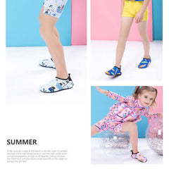 男女兒童沙灘戶外柔軟浮潛鞋加厚舒適泳鞋 - Gustbay Swim Others