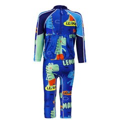 新款兒童連體泳衣女童可愛男童泳裝防曬浮力游泳衣 - Gustbay Swim Others