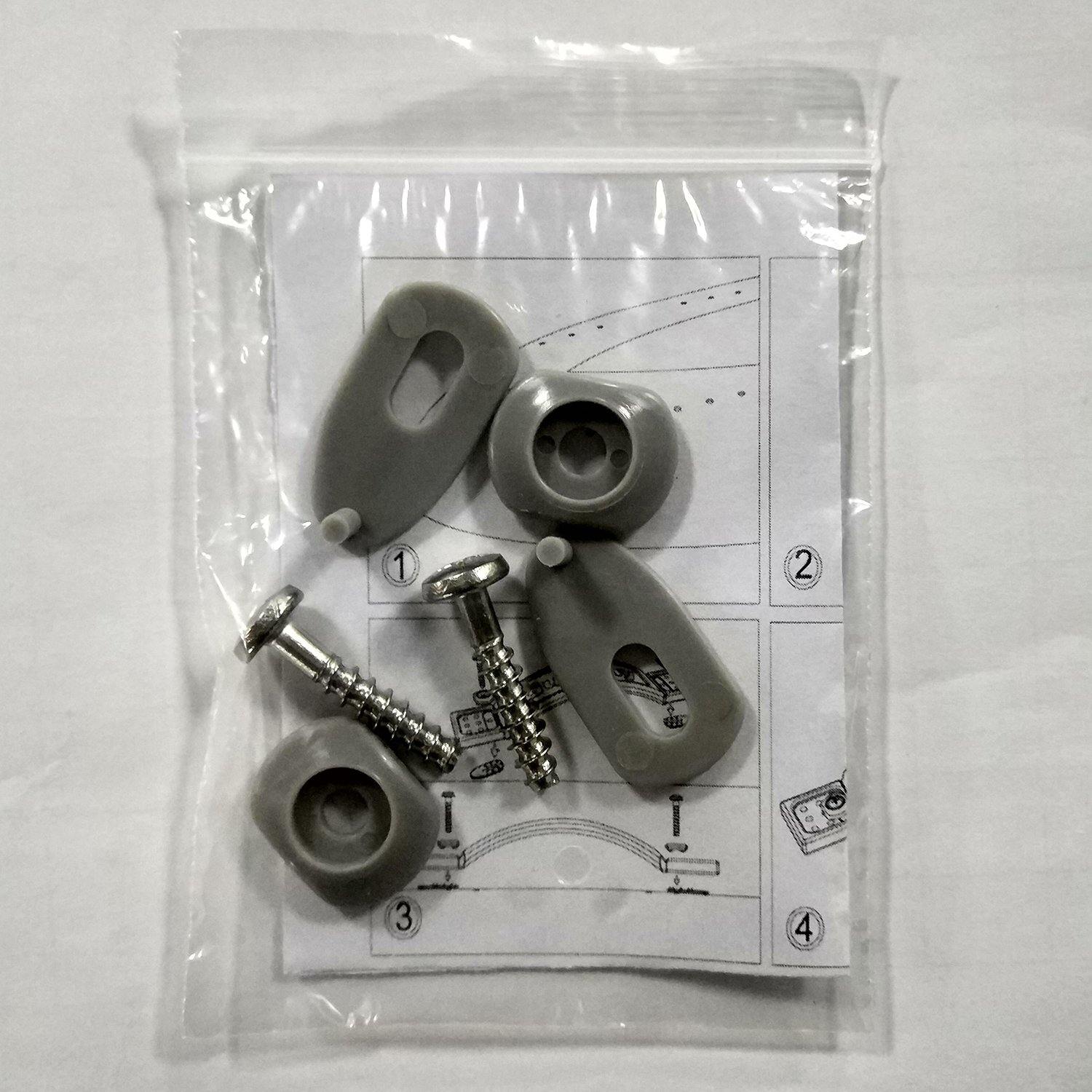 Gustbay 風帆風箏水翼板腳套,簡易EVA材料腳套配螺絲 - Gustbay Windsurfing Accessories Gustbay