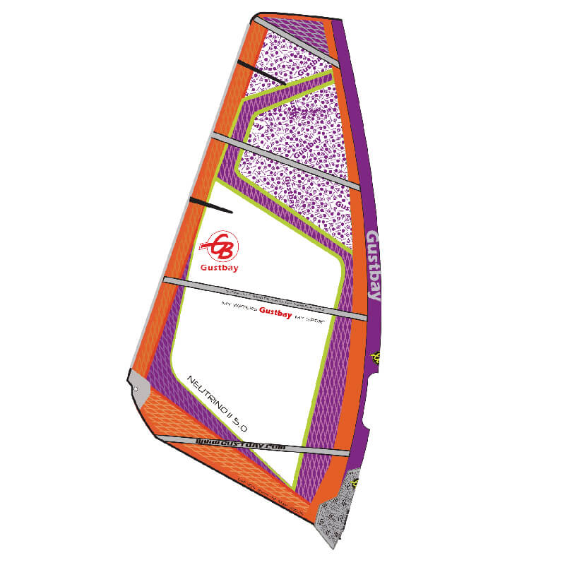 Freeride Windsurfing Sail of Gustbay Neutrino RIG SET - Gustbay Windsurfing Rig Set Gustbay