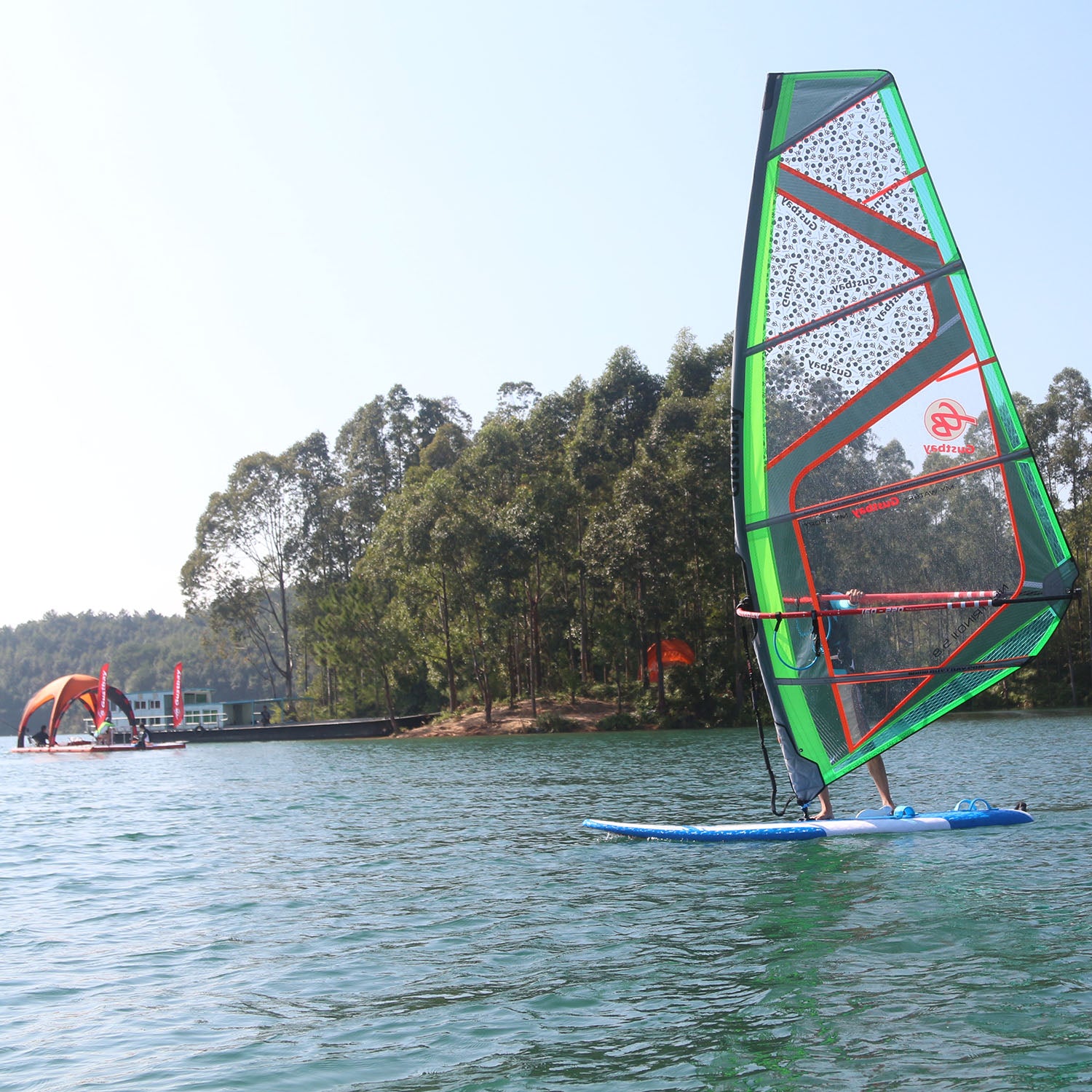 Free ride Windsurfing Sail of Gustbay Neutrino - Gustbay Windsurf Sail only Gustbay