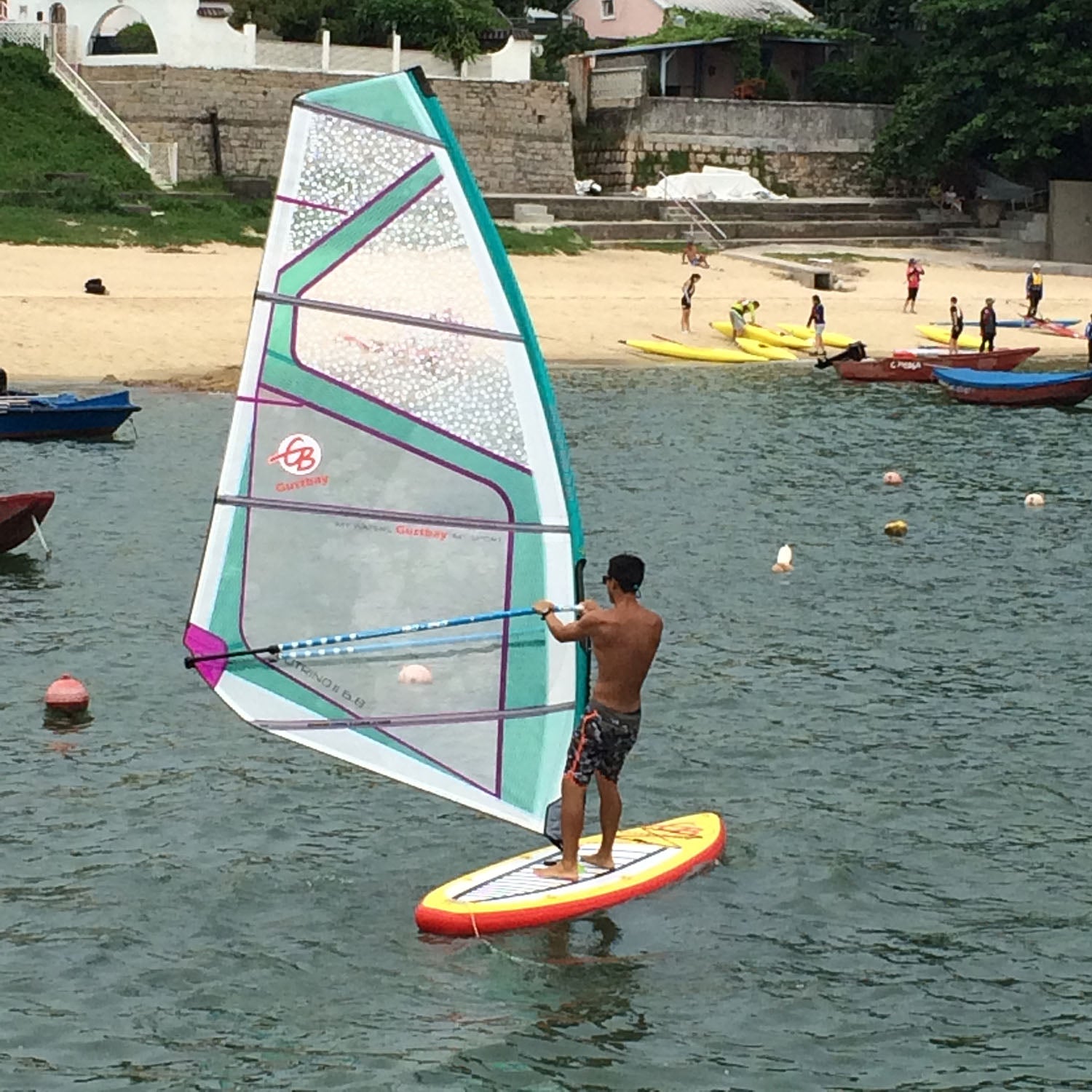 Freeride Windsurfing Sail of Gustbay Neutrino RIG SET - Gustbay Windsurfing Rig Set Gustbay