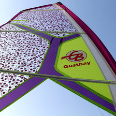 Gustbay ULTRA II速度帆6 帆骨力量型滑浪風帆freerace - Gustbay Windsurf Sail only Gustbay
