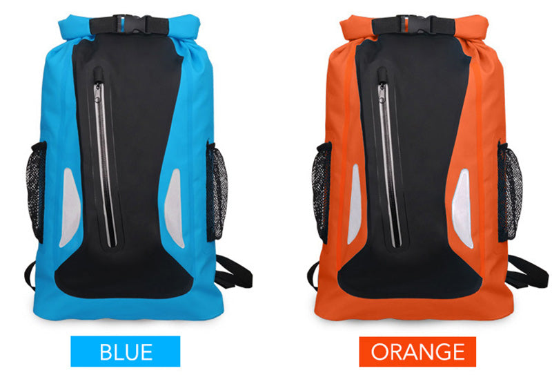 戶外雙肩防水包溯溪包漂流防水袋 戶外PVC漂流防水桶包 - Gustbay Bags Others