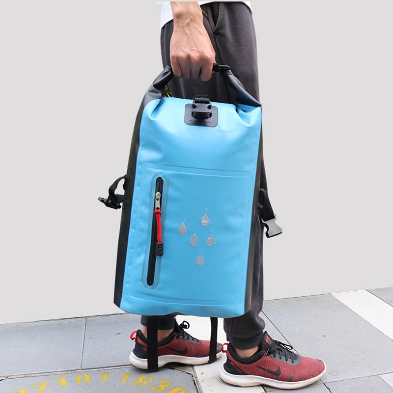 防水雙肩背包 收納包 PVC雙肩防水包 - Gustbay Bags Others