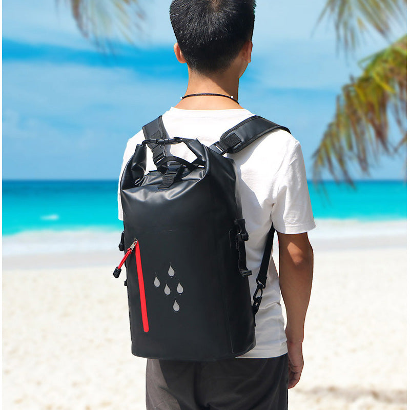 防水雙肩背包 收納包 PVC雙肩防水包 - Gustbay Bags Others