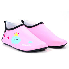 男女兒童沙灘戶外柔軟浮潛鞋加厚舒適泳鞋 - Gustbay Swim Others