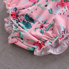 新款女童分體泳裝, 比基尼女童寶寶長袖防曬泳衣套裝兒童, 暑假游泳衣 - Gustbay Swim Others