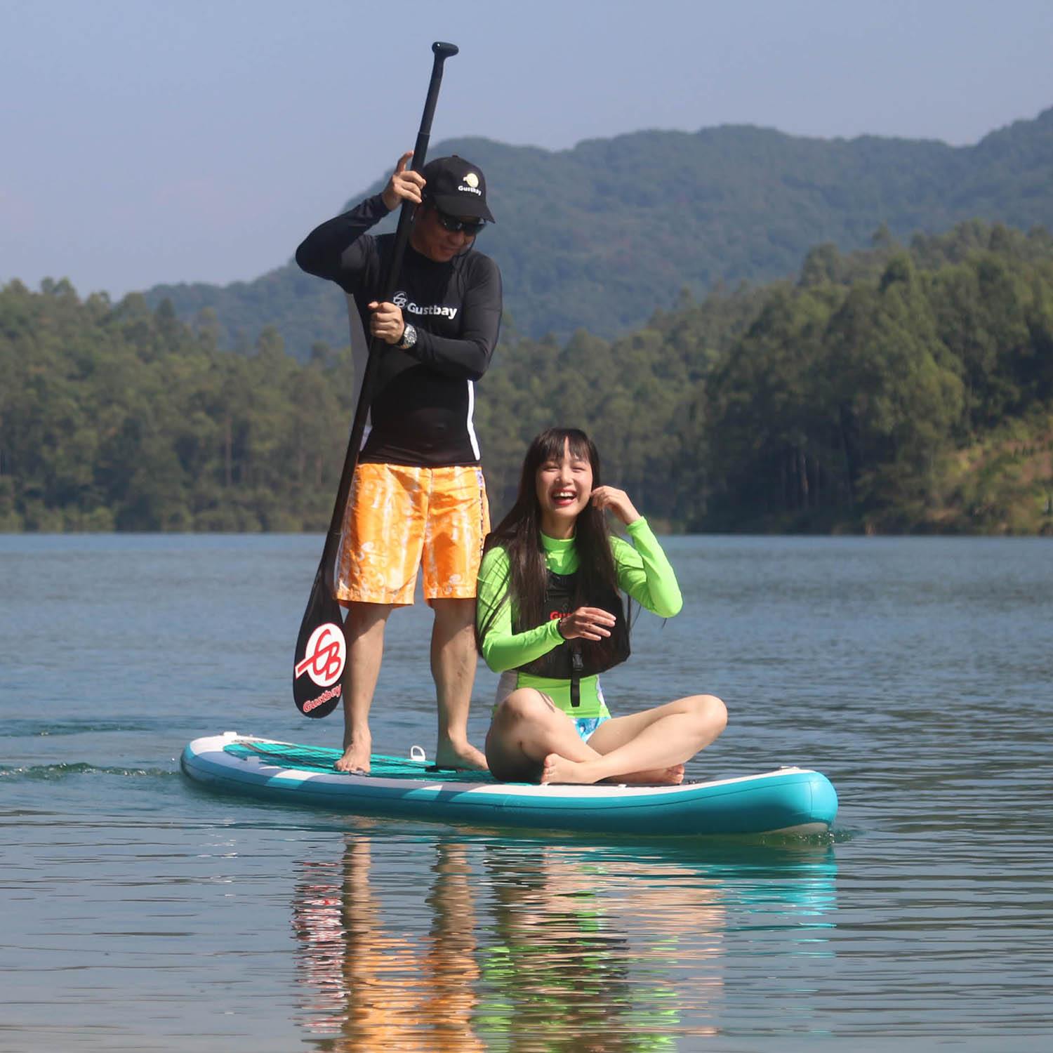 Gustbay SUP 全纖維直立板槳可調節長短可拆式划槳(免運費) - Gustbay Windsurfing Accessories Gustbay