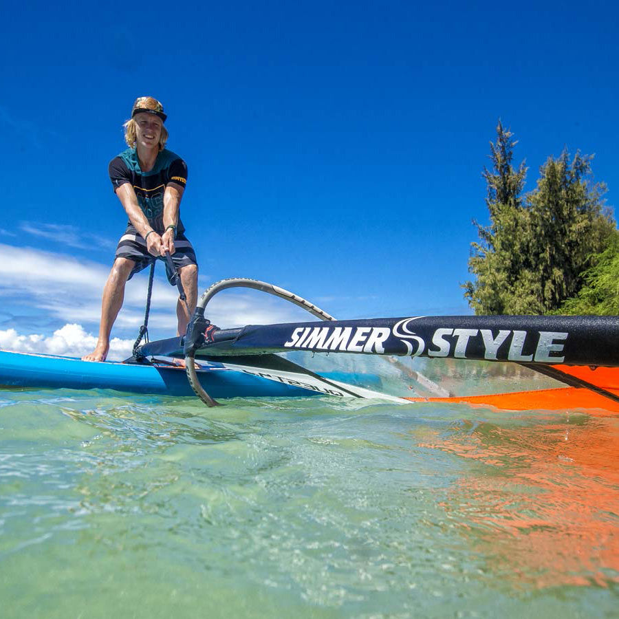 Simmer Style QUEST Rig Set for Kids or Beginner - Gustbay Windsurfing Rig Set Simmer Style