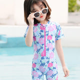 兒童泳衣女童 小公主寶寶游泳衣 2021新款連體泳裝 - Gustbay Swim Others
